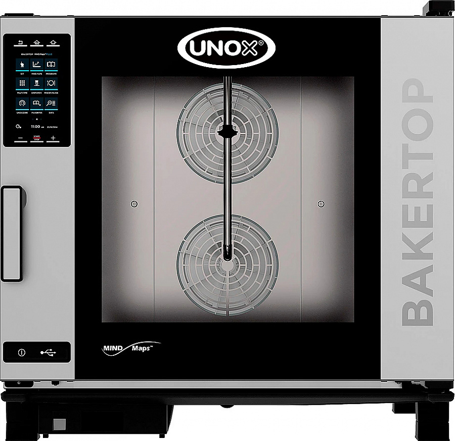 Пароконвектомат UNOX XEBC-06EU-EPLM левая дверь